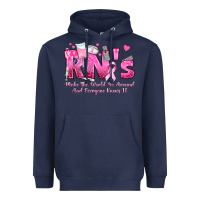 Navy rn s make the world go around and everyone knows Heavyweight Hoodie - texasbilliewilder
