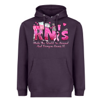 Plum rn s make the world go around and everyone knows Heavyweight Hoodie - texasbilliewilder