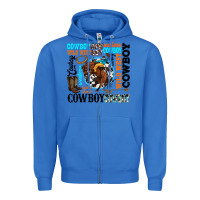 True Royal western cowboy wild west Zipper Hoodie - texasbilliewilder