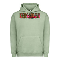 Pigment Oil Green hermana floral aztec leopard Urban Hoodie - Jasminsmagicworld