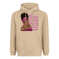 Mushroom afro woman cancer Heavyweight Hoodie - texasbilliewilder