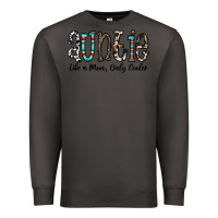 Smoke auntie  like a mom, only cooler Premium Sweatshirt - CowhideDigitalArt