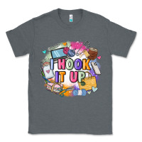 Charcoal Heather i hook it up  sewing Classic Tee - Zillion Design Studio