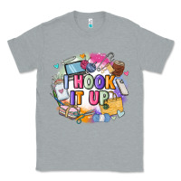 Heather Grey i hook it up  sewing Classic Tee - Zillion Design Studio