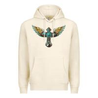 Tofu western cross wings Premium Hoodie - BarkalooDesign