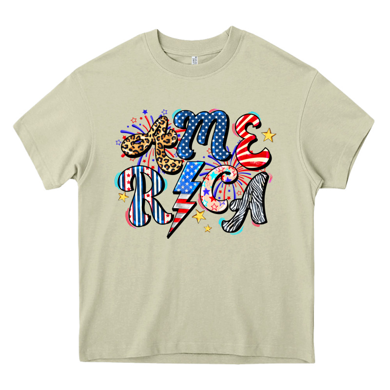 America Heavy Core Tee by CowhideDigitalArt | Teevron