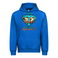 Cobalt i'm a teacher what's your superpower cowhide Urban Hoodie - Jasminsmagicworld