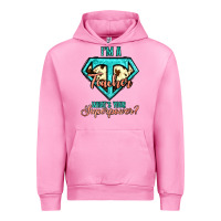Fuchsia Pink i'm a teacher what's your superpower cowhide Urban Hoodie - Jasminsmagicworld