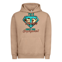 Pigment Burro i'm a teacher what's your superpower cowhide Urban Hoodie - Jasminsmagicworld