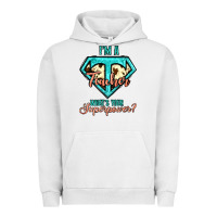 Pigment Lunar Rock i'm a teacher what's your superpower cowhide Urban Hoodie - Jasminsmagicworld
