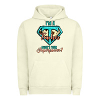 Pigment Pistachio i'm a teacher what's your superpower cowhide Urban Hoodie - Jasminsmagicworld