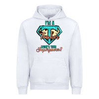White i'm a teacher what's your superpower cowhide Urban Hoodie - Jasminsmagicworld