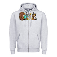 Heather Grey western love bull skull with gemstone and sunflowe Zipper Hoodie - texasbilliewilder