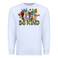 White be kind Premium Sweatshirt - CowhideDigitalArt