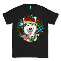 Black Christmas Husky Classic Tee - RanaPortraitStore