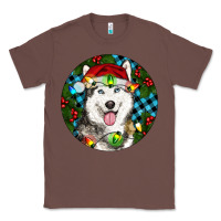 Chestnut Christmas Husky Classic Tee - RanaPortraitStore