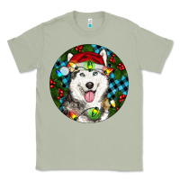Matcha Christmas Husky Classic Tee - RanaPortraitStore