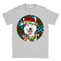 Moon Dust Christmas Husky Classic Tee - RanaPortraitStore