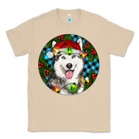 Mushroom Christmas Husky Classic Tee - RanaPortraitStore