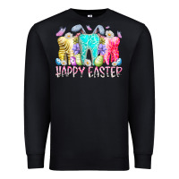 Black happy easter tooth Premium Sweatshirt - RacoonDesign