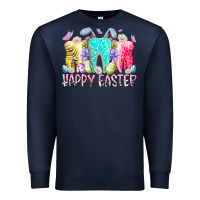 Navy happy easter tooth Premium Sweatshirt - RacoonDesign