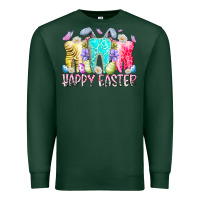 Sports Green happy easter tooth Premium Sweatshirt - RacoonDesign