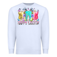 White happy easter tooth Premium Sweatshirt - RacoonDesign