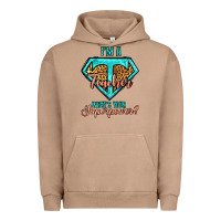 Pigment Burro i'm a teacher what's your superpower leopard Urban Hoodie - Jasminsmagicworld