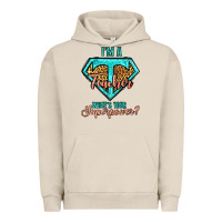 Pigment French Oak i'm a teacher what's your superpower leopard Urban Hoodie - Jasminsmagicworld