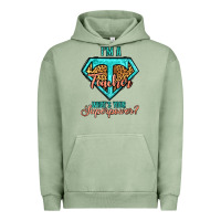 Pigment Oil Green i'm a teacher what's your superpower leopard Urban Hoodie - Jasminsmagicworld