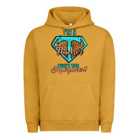 Pigment Peanut Butter i'm a teacher what's your superpower leopard Urban Hoodie - Jasminsmagicworld
