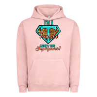 Pigment Salmon i'm a teacher what's your superpower leopard Urban Hoodie - Jasminsmagicworld