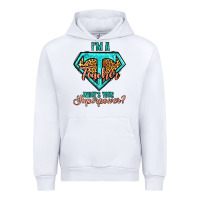 White i'm a teacher what's your superpower leopard Urban Hoodie - Jasminsmagicworld