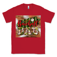 Red baseball dad tumbler Classic Tee - BundleAndBundleShop