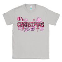Moon Dust It's Christmas Y'all Season Pink Christmas Classic Tee - RanaPortraitStore