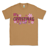 Toasted Coconut It's Christmas Y'all Season Pink Christmas Classic Tee - RanaPortraitStore