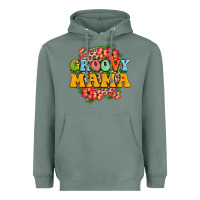 Sage groovy mama Heavyweight Hoodie - Zillion Design Studio