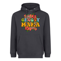 Smoke groovy mama Heavyweight Hoodie - Zillion Design Studio