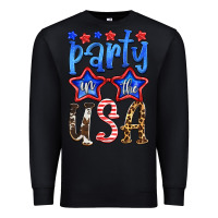 Black part in the usa Premium Sweatshirt - HRA Design Shop