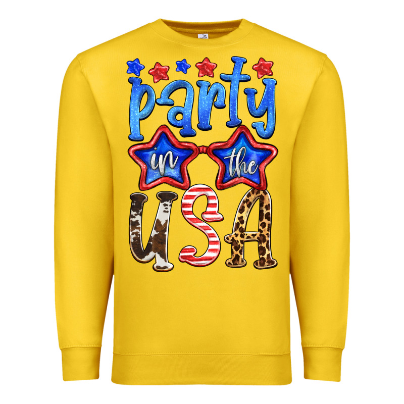 Part In The Usa Premium Sweatshirt by HRA Design Shop | Teevron