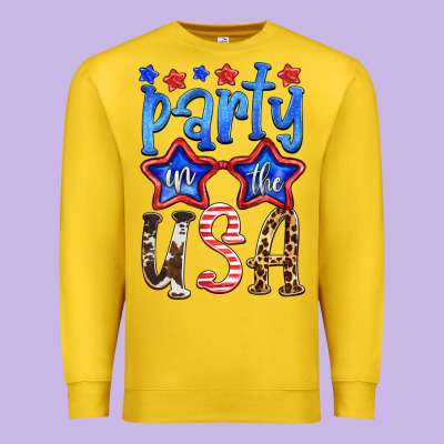 Part In The Usa Premium Sweatshirt Designed By Hra Design Shop