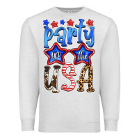 Oatmeal Heather part in the usa Premium Sweatshirt - HRA Design Shop