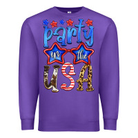 Purple part in the usa Premium Sweatshirt - HRA Design Shop