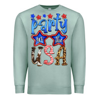 Seafoam part in the usa Premium Sweatshirt - HRA Design Shop