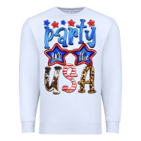 White part in the usa Premium Sweatshirt - HRA Design Shop