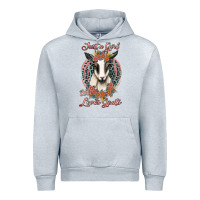 Heather Grey just a girl who loves goats Urban Hoodie - Jasminsmagicworld