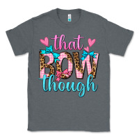 Charcoal Heather that bow though Classic Tee - texasbilliewilder