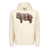 Tofu hippopotamus Premium Hoodie - LillyAllenDesigns