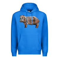 True Royal hippopotamus Premium Hoodie - LillyAllenDesigns