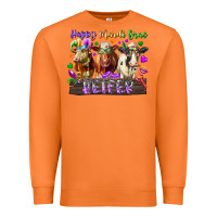 Carrot happy mardi gras heifer Premium Sweatshirt - RacoonDesign